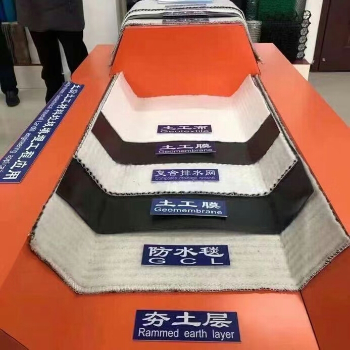 垃圾填埋場的防滲結構